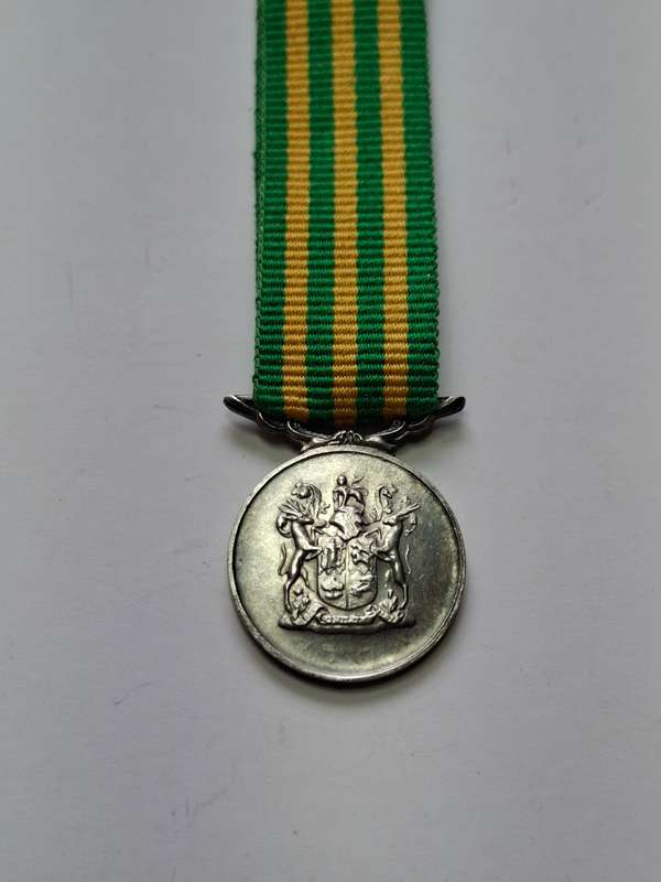 SADF - Danie Theron medal - miniature