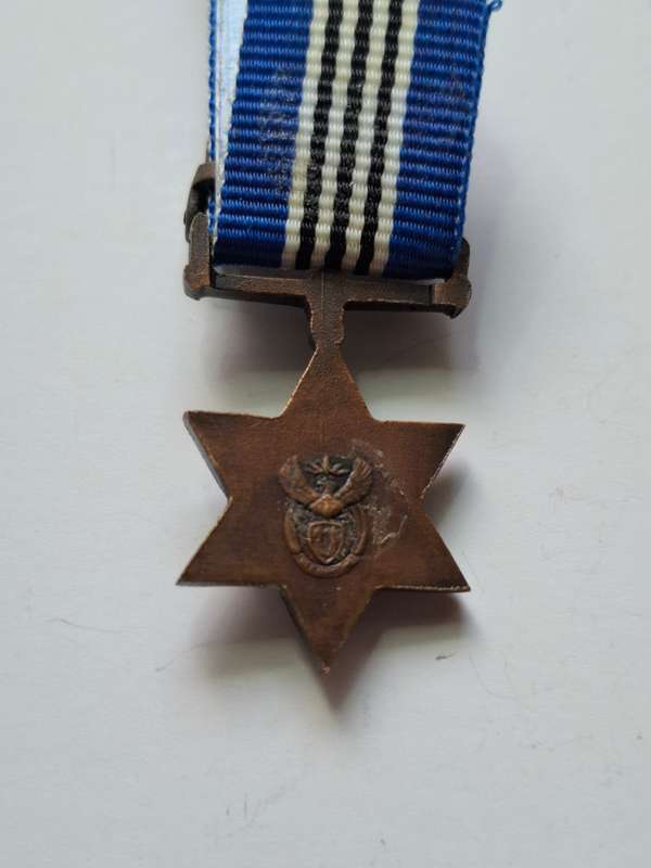 SADF - Bronze Protea - miniature