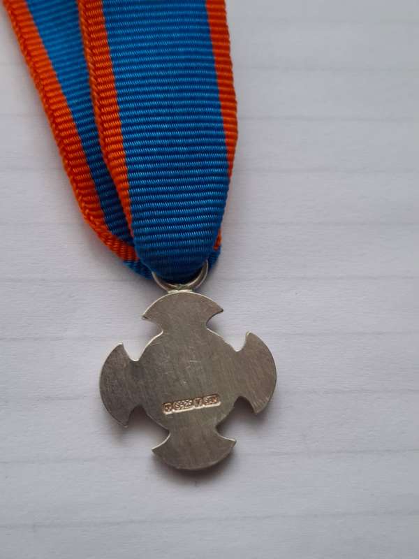 Wolraad Woltemade Cross for bravery (Silver) miniature