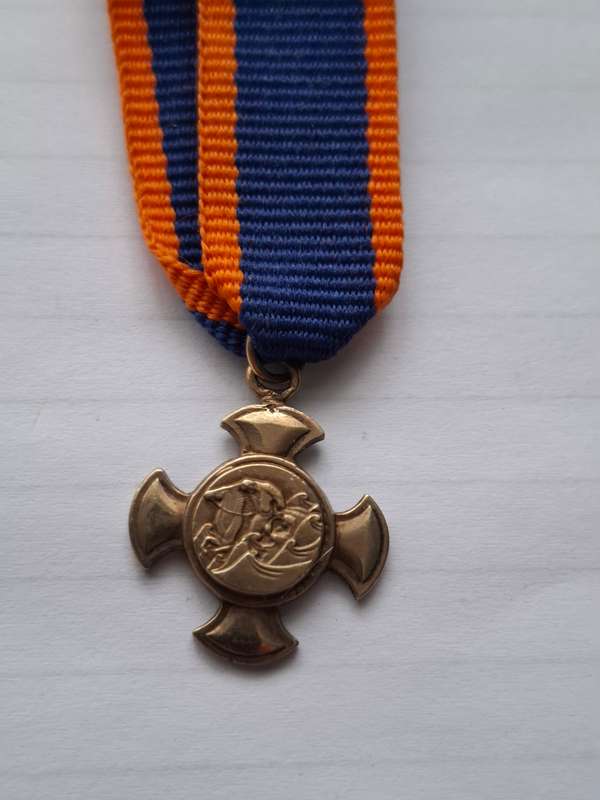 Wolraad Woltemade Cross for Bravery (Gold) miniature