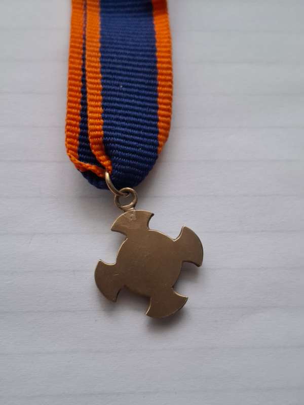Wolraad Woltemade Cross for Bravery (Gold) miniature