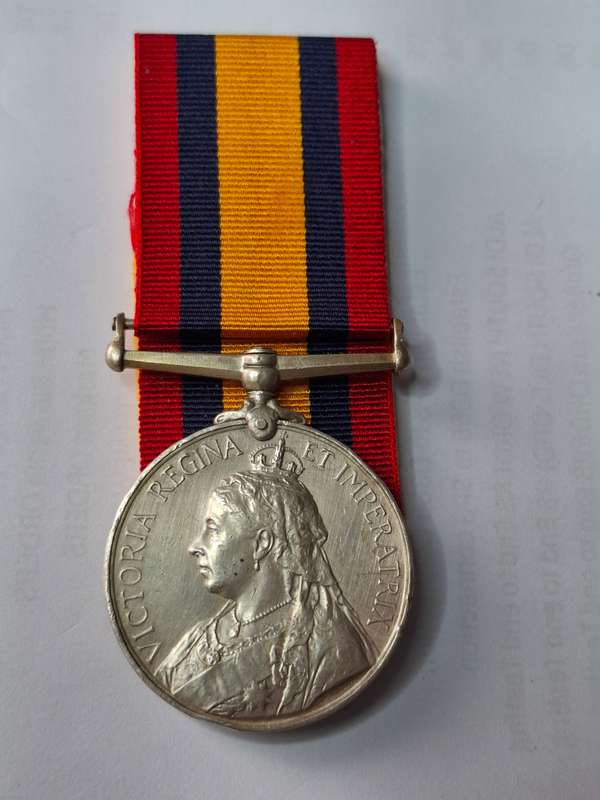 Boer War - QSA - Wellington D.M.T