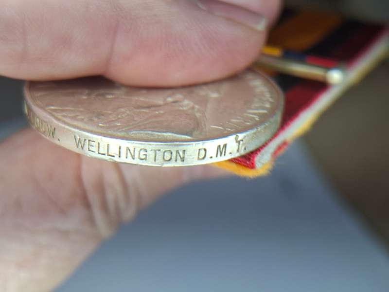 Boer War - QSA - Wellington D.M.T
