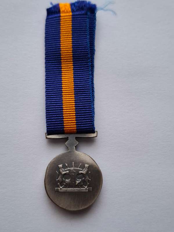 SADF / Homelands medal - Bophuthatswana Merit Medal - miniature