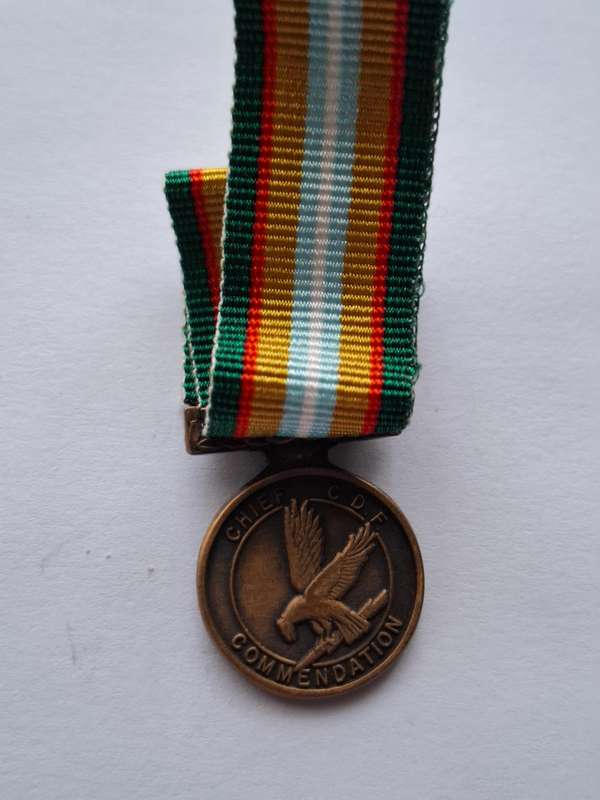 SADF / Homelands medal - Ciskei Commendation Medal - miniature