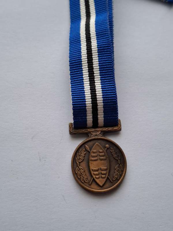 SADF / Homelands medal - Ciskei Defence Force Medal - miniature