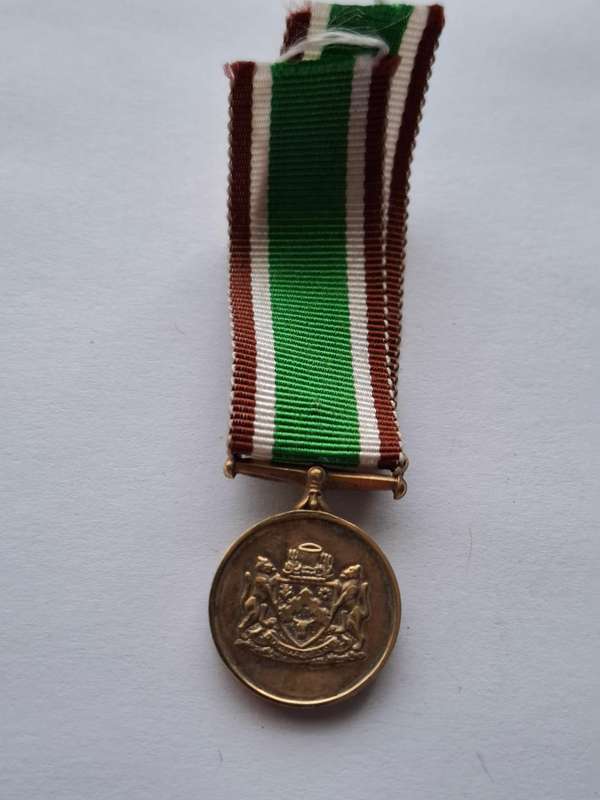 SADF / Homelands medal - Transkei Independence Medal - miniature