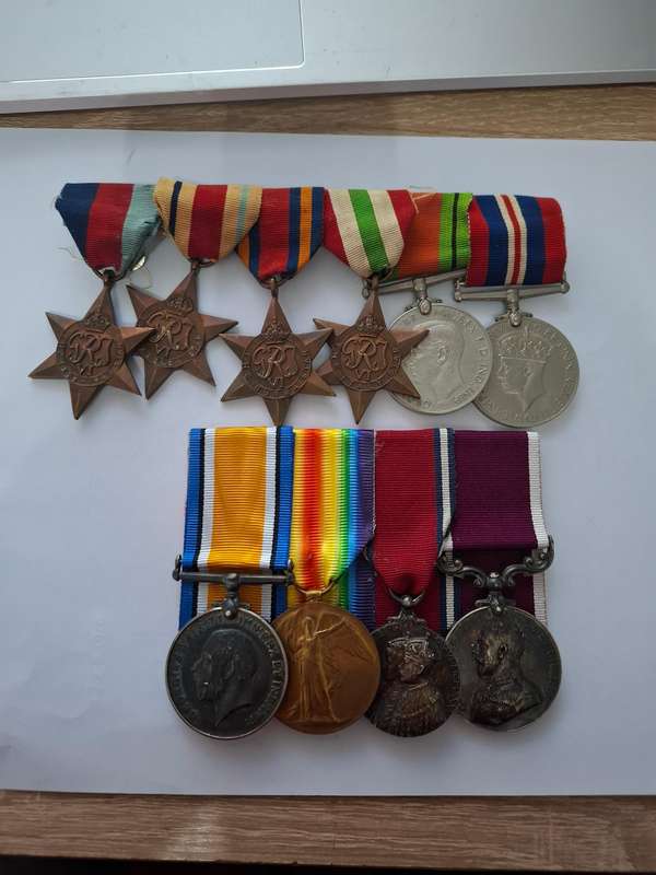 WW1 & WW2 medal group