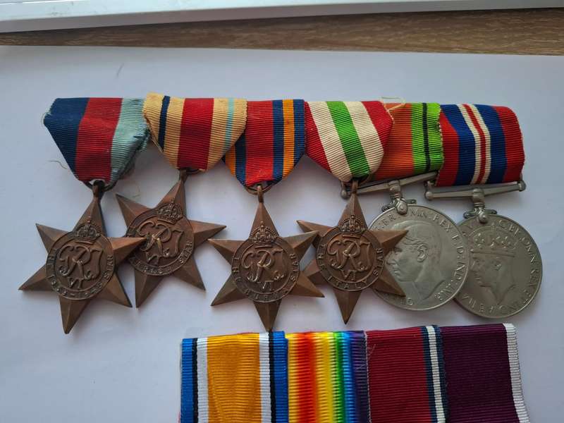 WW1 & WW2 medal group