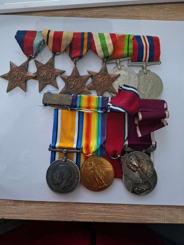 WW1 & WW2 medal group