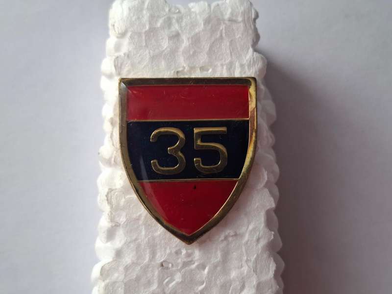 SADF - 35 Engineer Support Unit FOB metal flash (all pins)