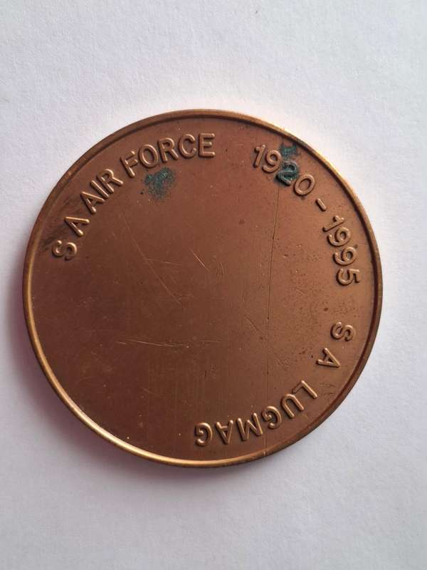 SADF - 75 Year medallion - SAAF