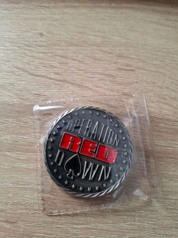 US - Department of Defense challenge coin - Operation Red dawn (Iraq)
