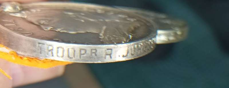 1896 Company Medal / QSA group - Rhod, RoM clasps