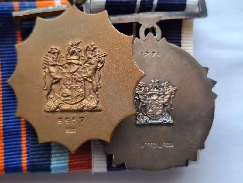 SADF - Southern Cross medal group - Full size