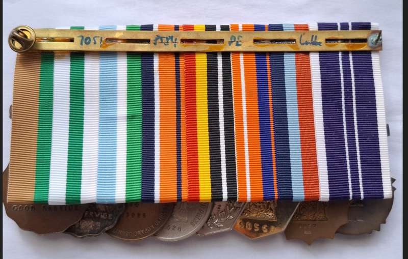 SADF - Southern Cross medal group - Full size