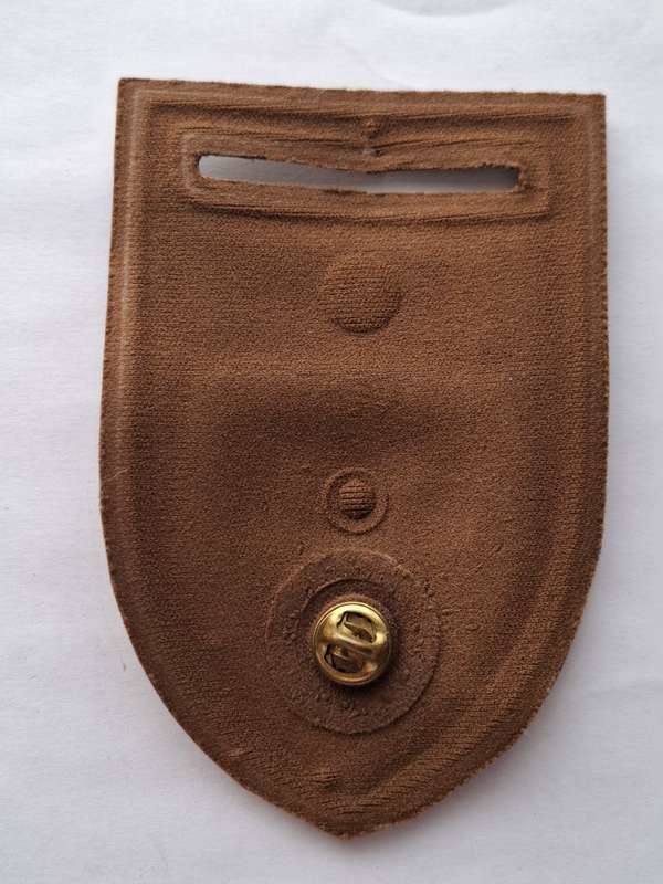 SADF Nutria Shoulder Flash - School of Artillery with NW Command Bar