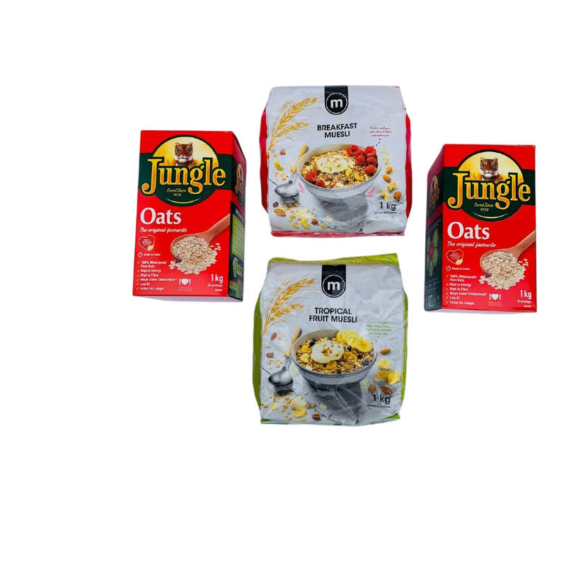 Oats and Muesli Combo- 4 Pack