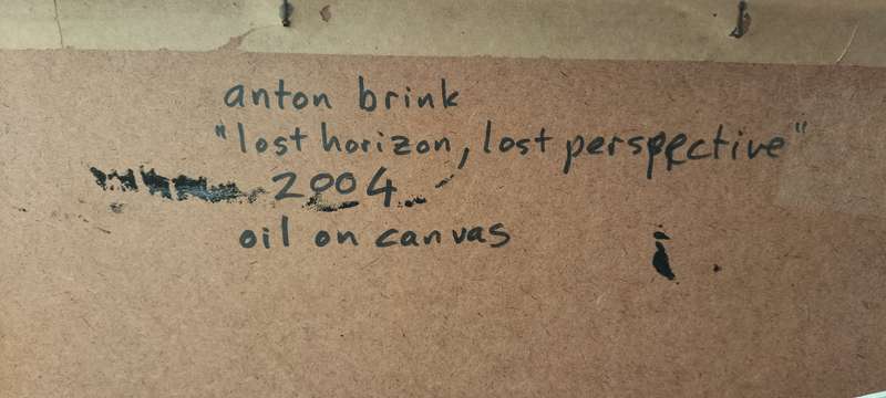 Anton Brink - "Lost horison, lost perspective" New York Twin Towers