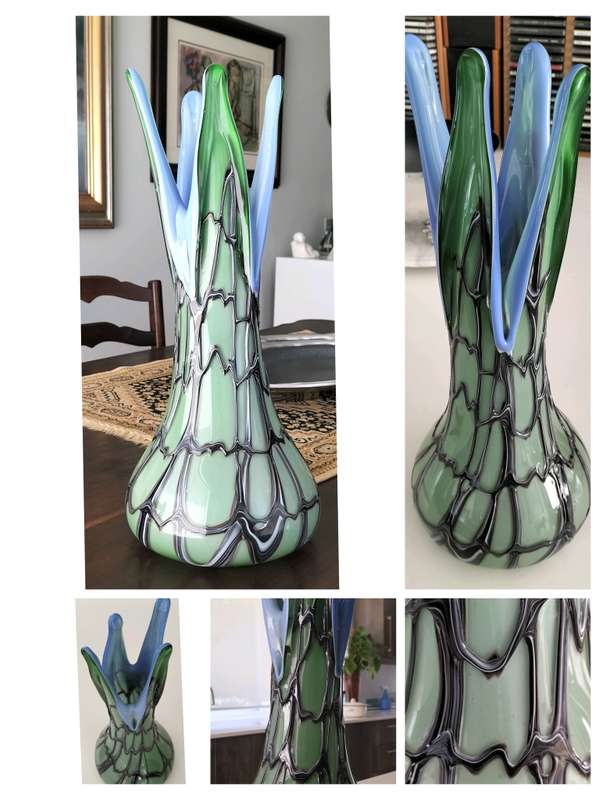Art Glass Baijan Vase By Essie Zareh