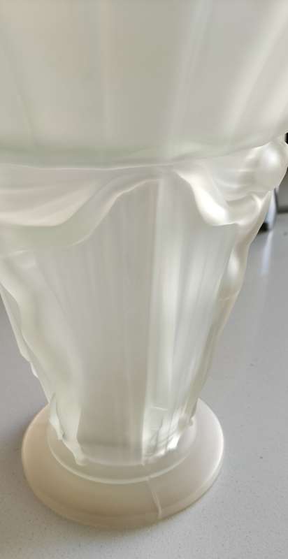 Three Muses - Glass vase