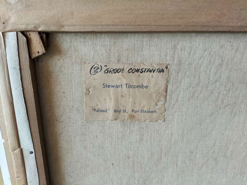 Stewart Titcombe - Groot Constantia