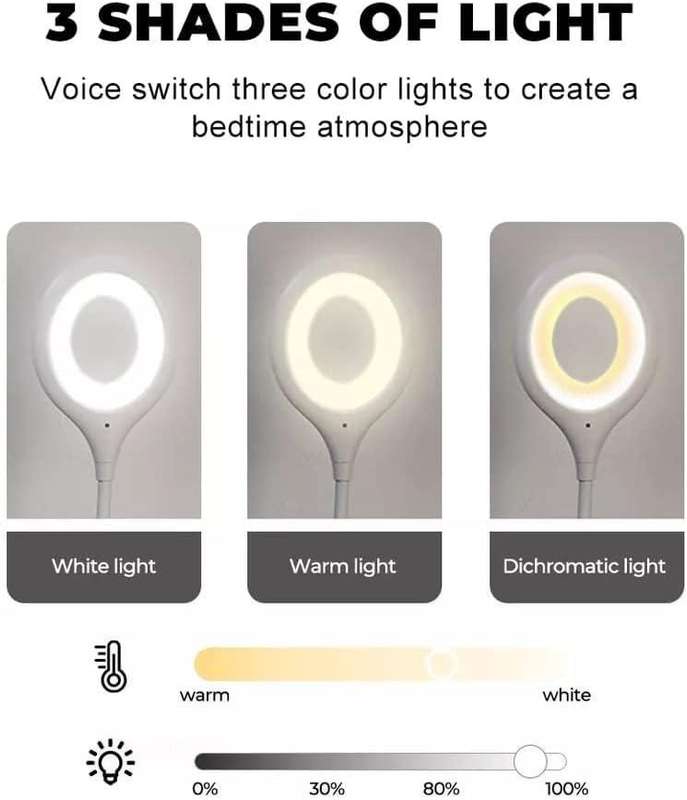 Intelligent Voice Control USB Lamp