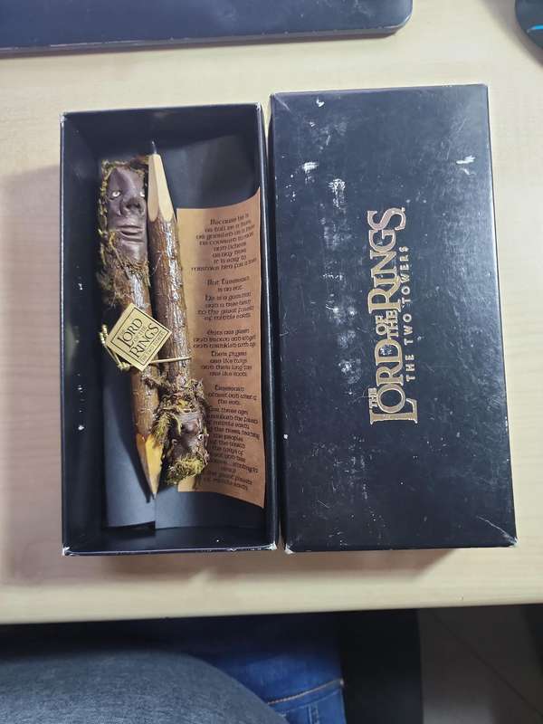 Lord of the Rings: The Two Towers  Treebeard Pencil Collectible (Boxed Set)