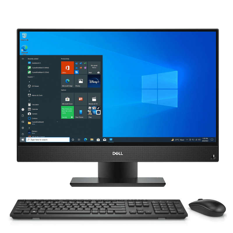 DELL Optiplex 5260 All In One PC - Intel Core i5 8th Gen - 8GB DDR4 - 240GB SSD - 21.5" - MS Win1...