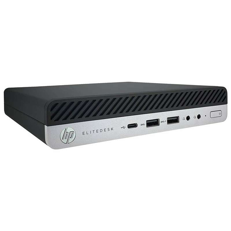 HP EliteDesk 800 G4 Mini - Intel Core i5-8500 8th Gen, 8GB DDR4 Ram, 256GB SSD, &, MS Win11 Pr...