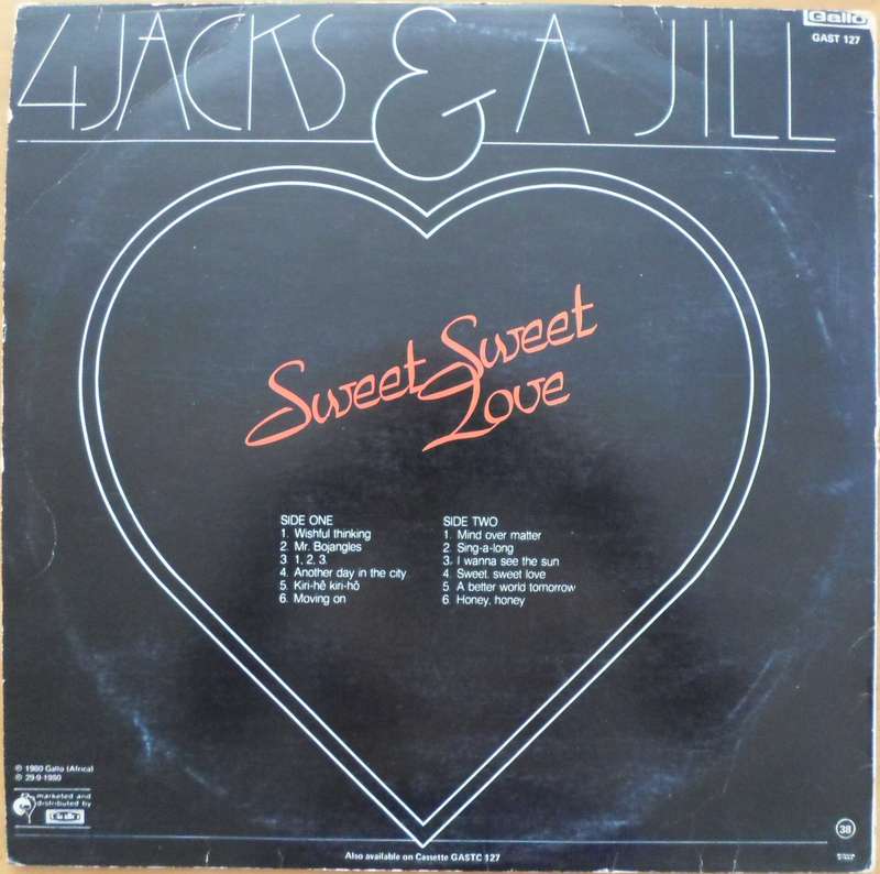 4 Jacks & a Jill - Sweet Sweet Love