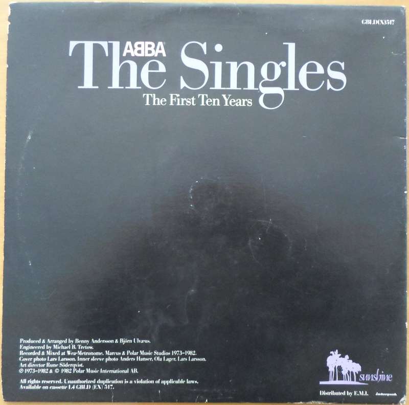 ABBA - The Singles (The First Ten Years)