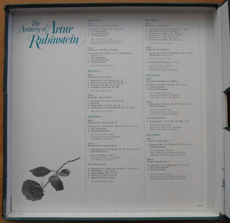 Artur Rubinstein - The Artistry of Artur Rubinstein