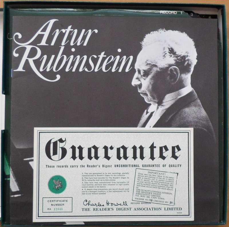 Artur Rubinstein - The Artistry of Artur Rubinstein