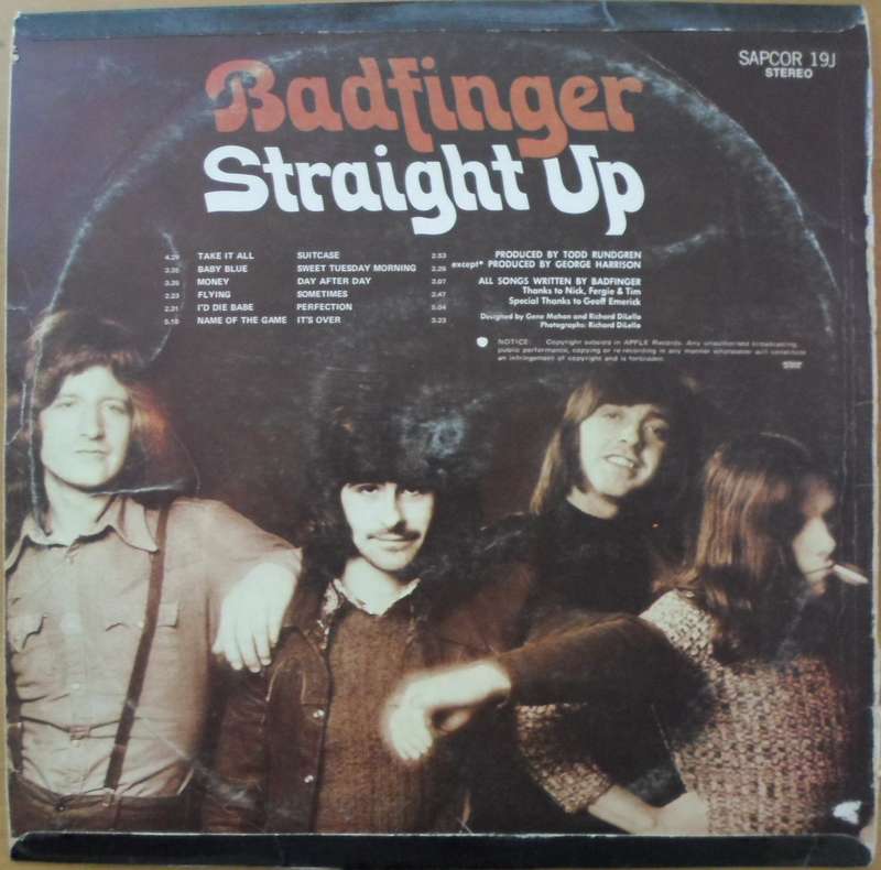 Badfinger - Straight Up