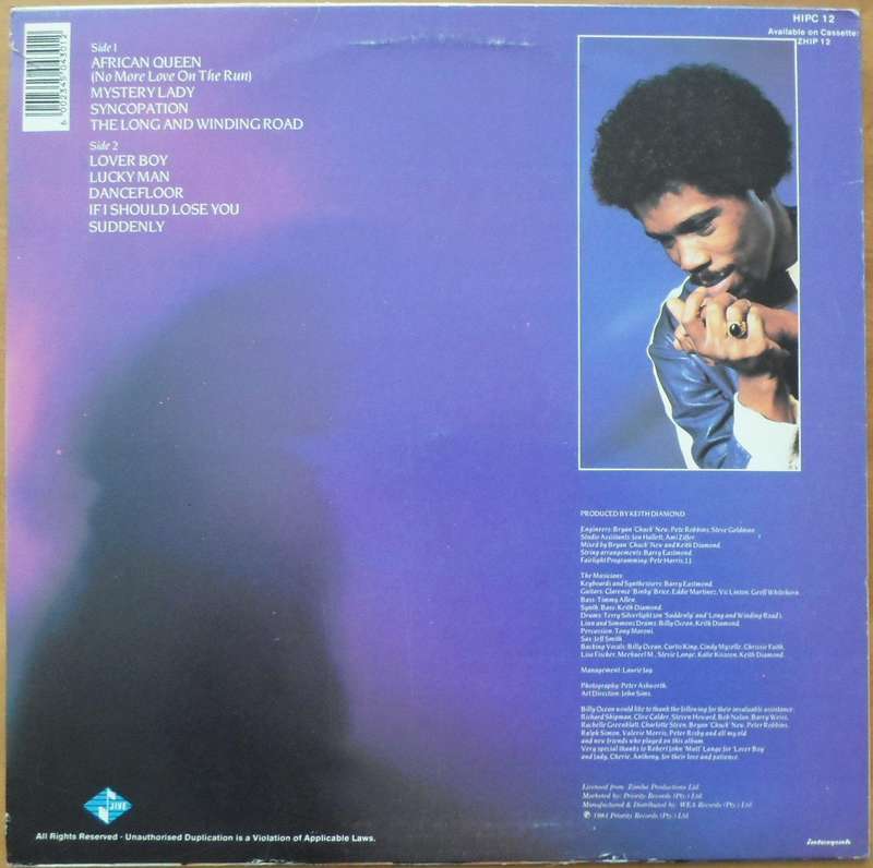 Billy Ocean - Suddenly