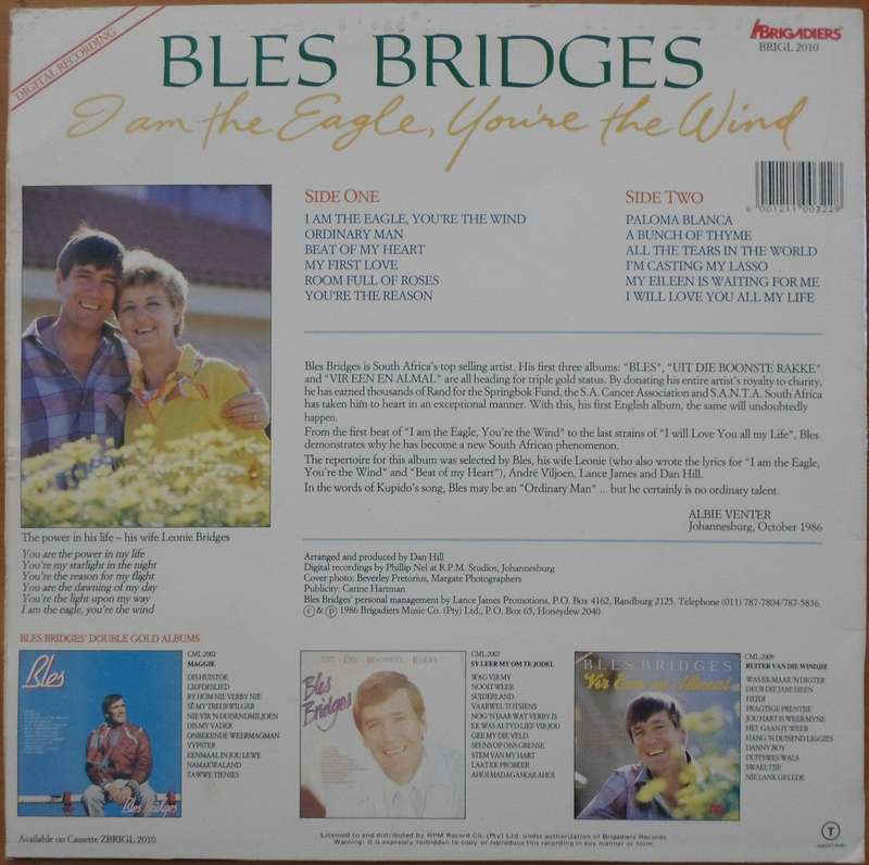 Bles Bridges - I Am the Eagle, You're the Wind