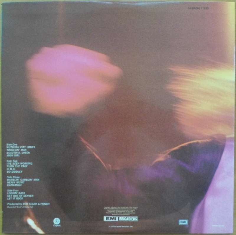 Bob Seger & The Silver Bullet Band - 'Live' Bullet