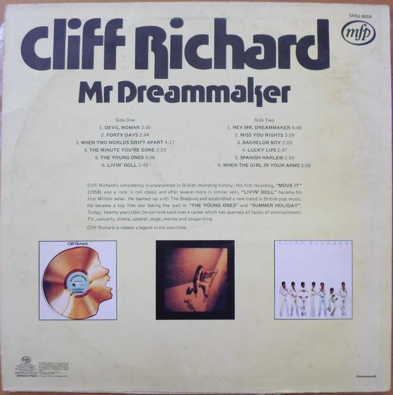 Cliff Richard - Mr Dreammaker