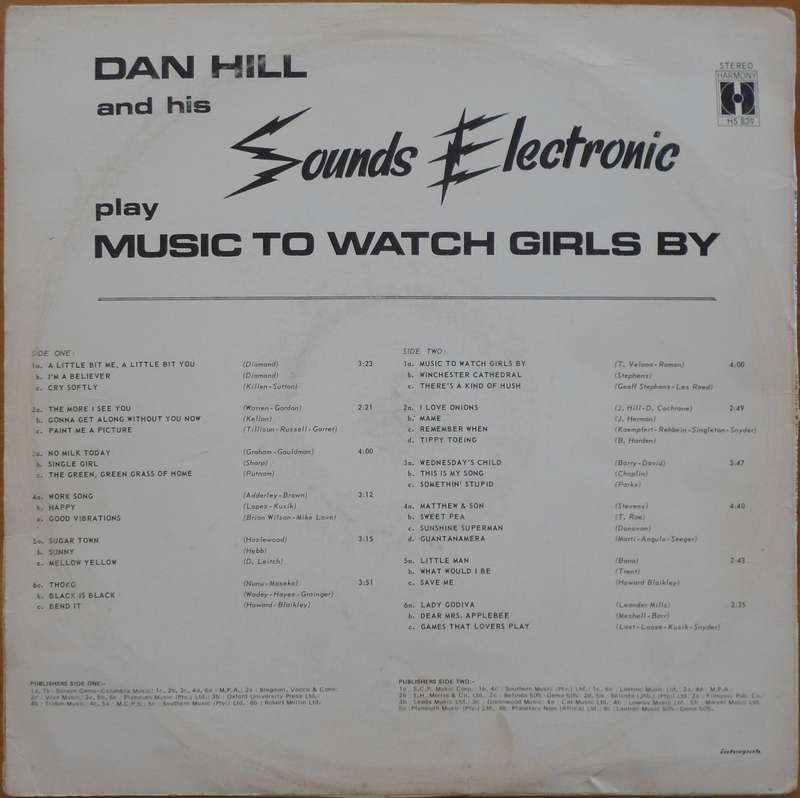 Dan Hill - Music to Watch Girls By