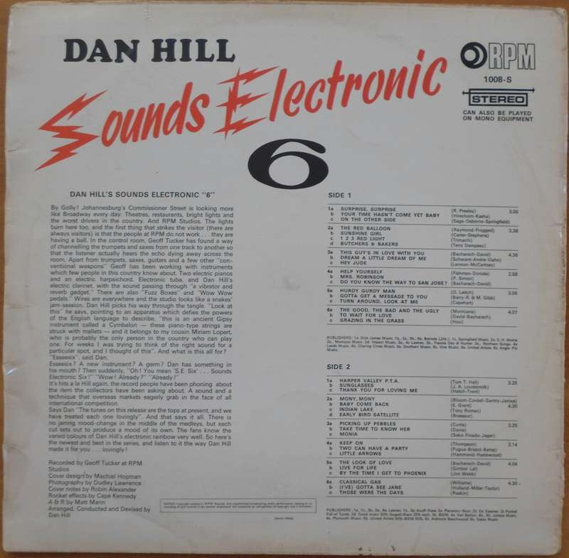 Dan Hill - Sounds Electronic 6