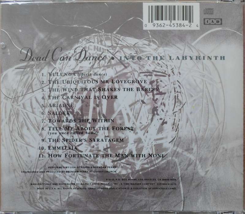 Dead Can Dance - Into the Labyrinth