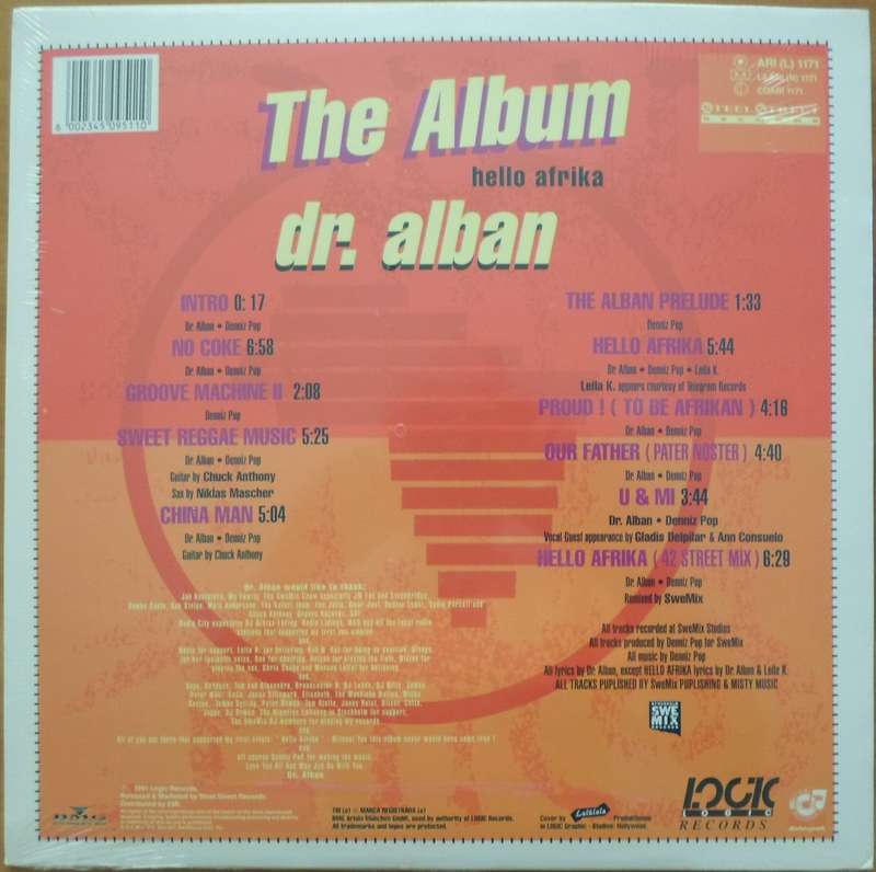 Dr. Alban - Hello Afrika (The Album)