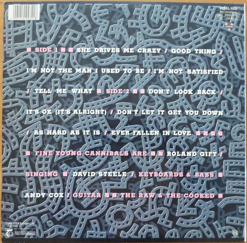 Fine Young Cannibals - The Raw & The Cooked