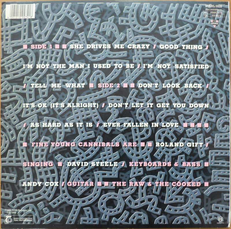 Fine Young Cannibals - The Raw & The Cooked