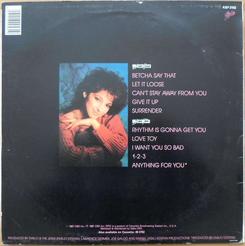 Gloria Estefan and Miami Sound Machine - Let It Loose