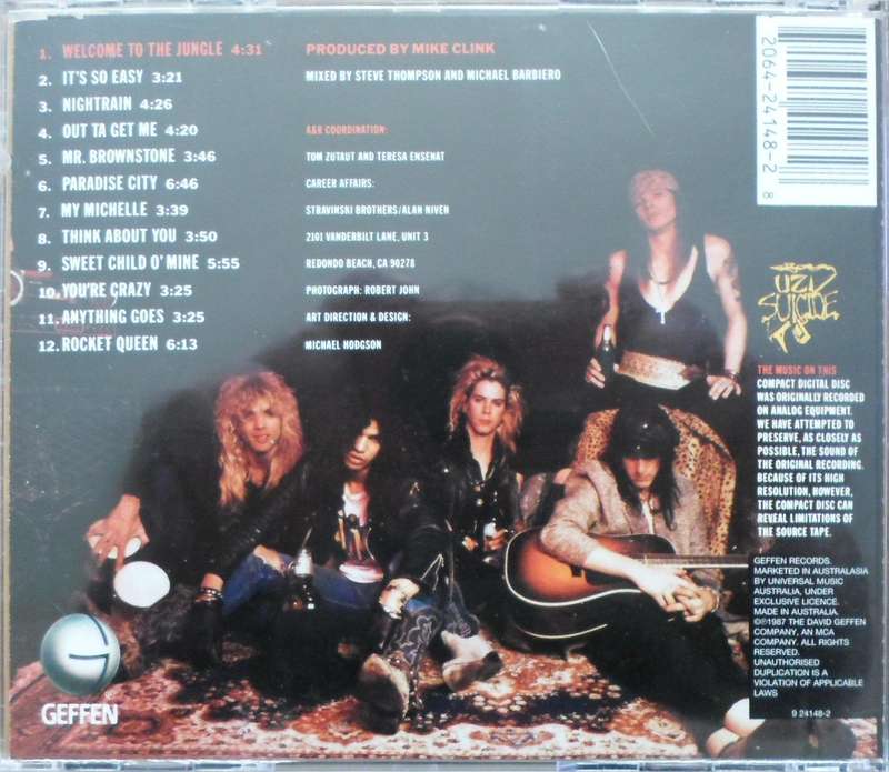 Guns N' Roses - Appetite for Destruction