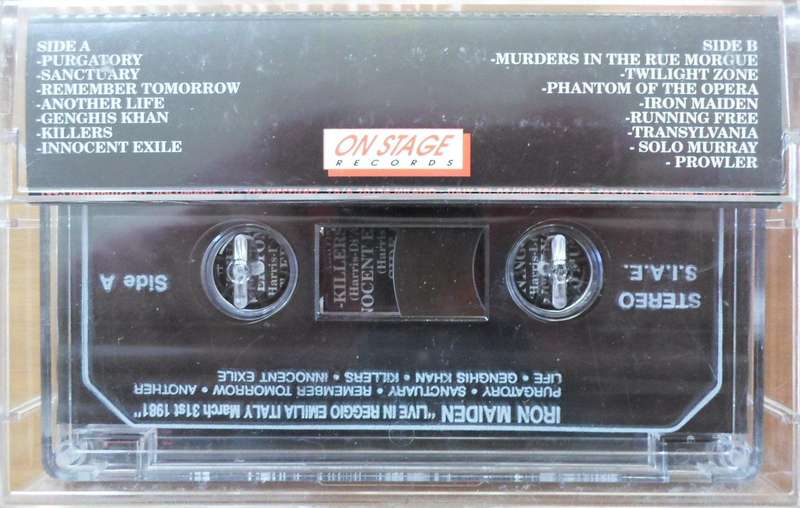 Iron Maiden - Live in Reggio Emilia Italy March 31st 1981