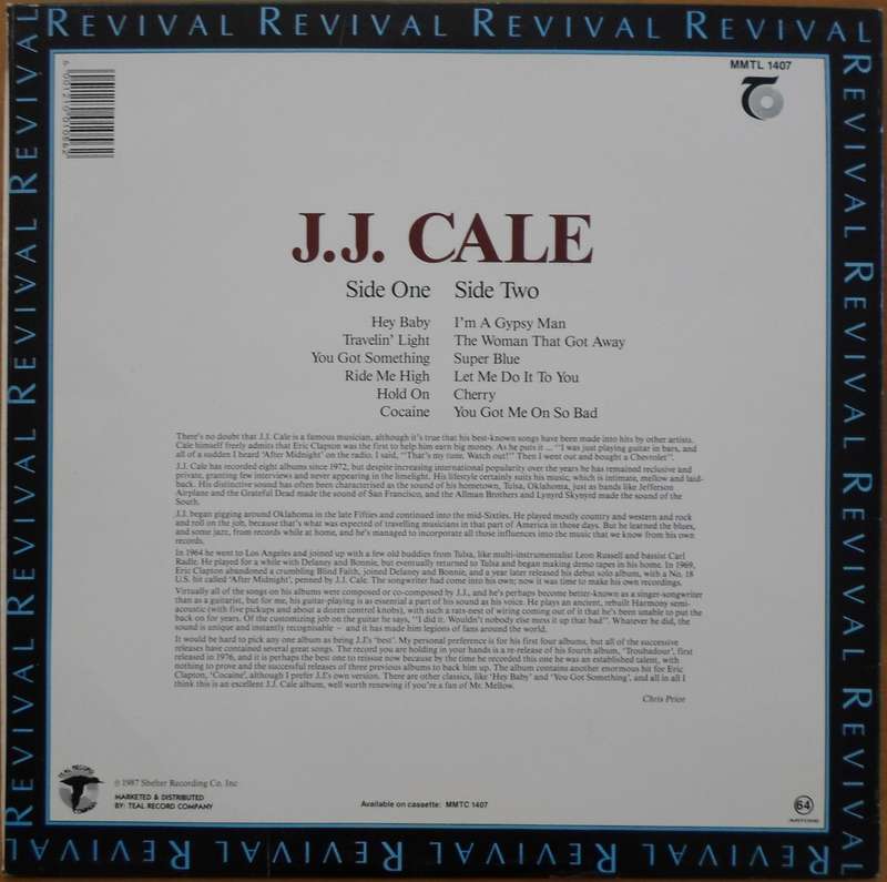 J.J. Cale - Revival