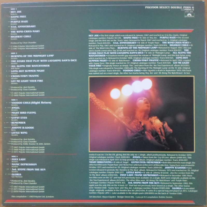 Jimi Hendrix - The Singles Album